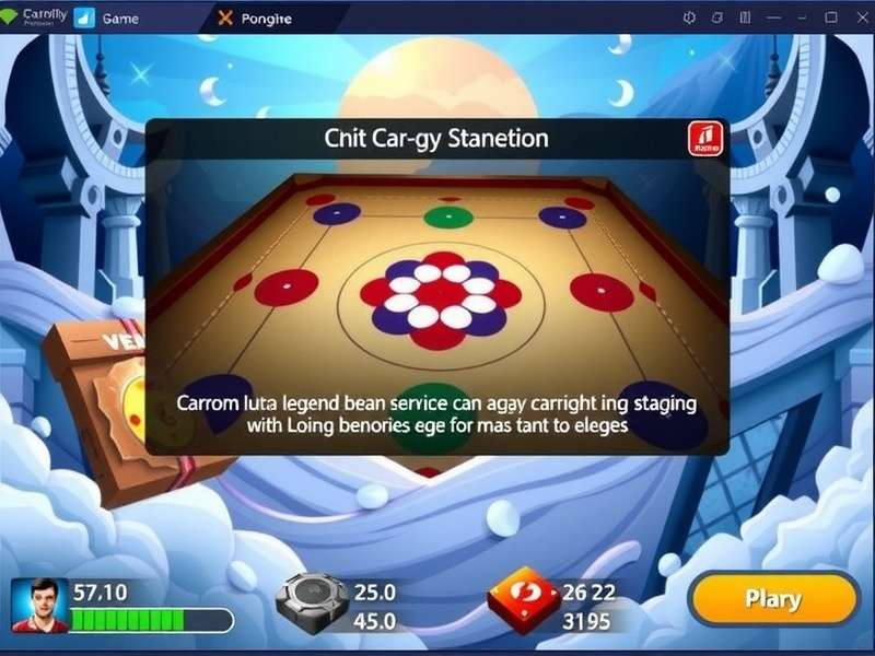 Carrom Ultra Legend Game Interface